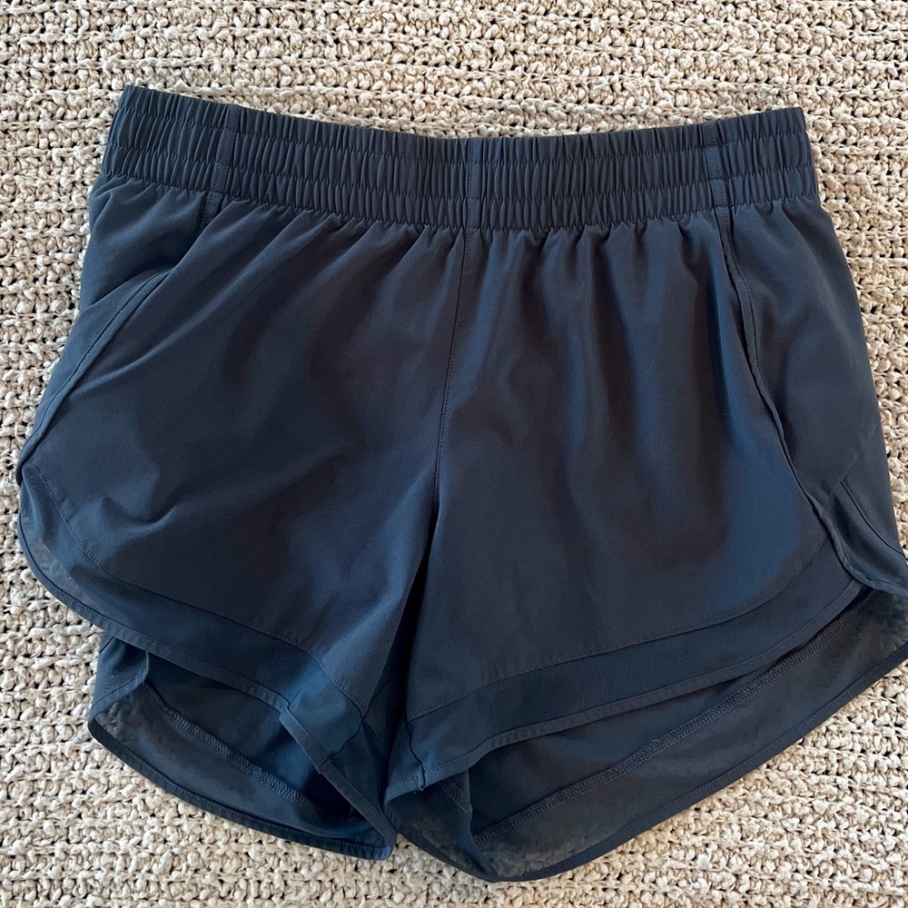 Women's Athleta Mesh Racer Run 4 Inch Shorts